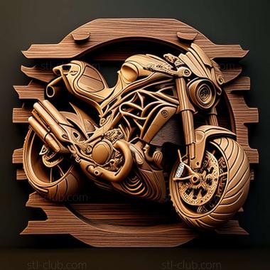 3D model Ducati Monster 797 (STL)